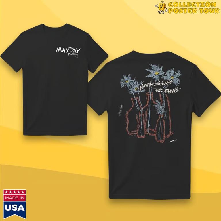 

Mayday Parade Vase T-Shirt Unisex T-Shirt XL