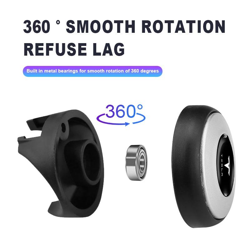 Car Steering Wheel Booster Ball Labor Saving Turning Car Goods For Tesla Model 3 Model S Model X Model Y Roadster Performance Decor