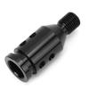 M12x1.25 Shift Knob Adapter Universal Threaded Knobs Boot Shifter Level Retainer Black