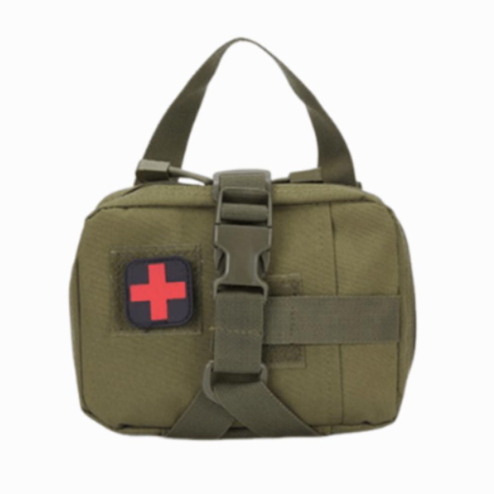 

Portable Portable Medicine Bag Large Capacity Outdoor Belt Pouch Pouches Storage Bag Sports зелений