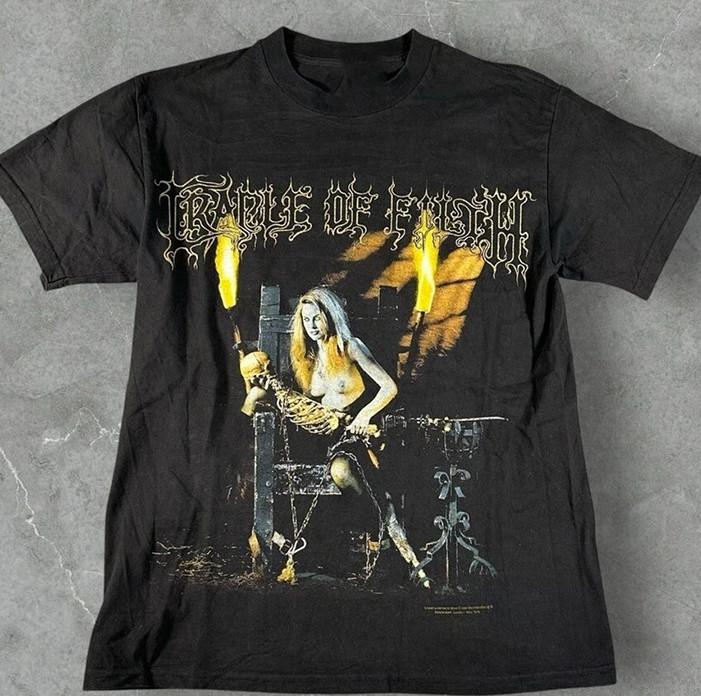 Vintage Cradle Of Filth Band T-shirt Classic Unisex Full Size S-XL TU036 Unisex T-Shirt