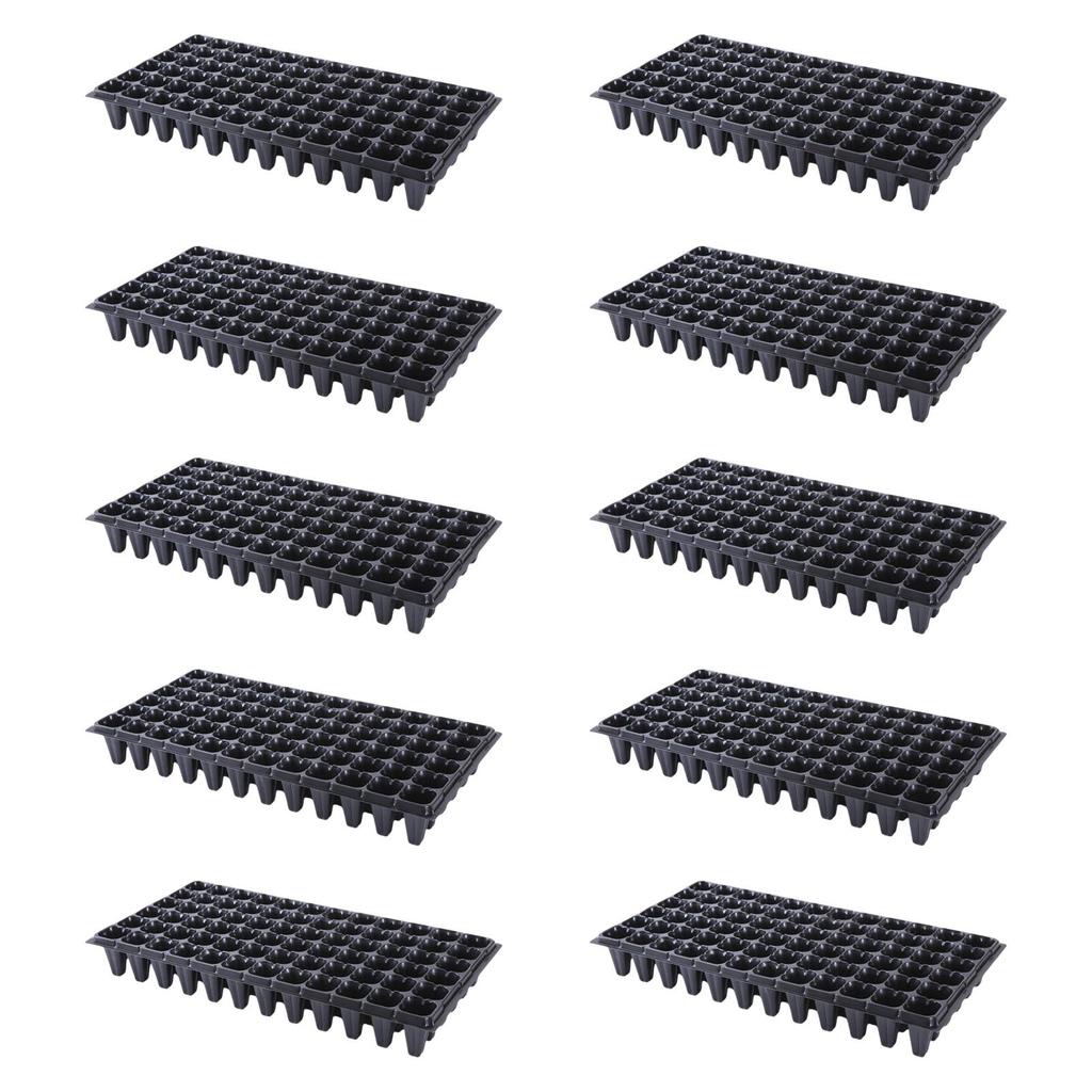 10x Seed Starter Tray 54x28cm Multipurpose PP Material for Hydroponic Germination Accessory