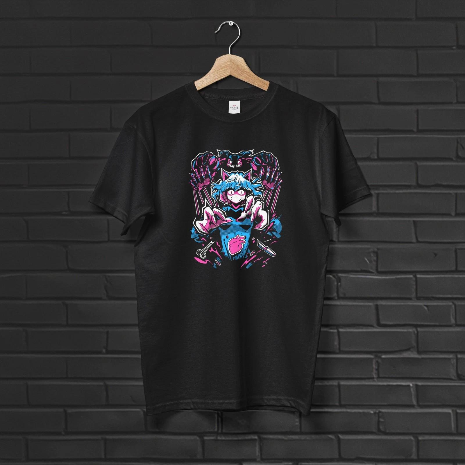 

Neferpitou Chimera Ant Royal Guard Graphic Anime T-Shirt Men Unisex Heavy Cotton L