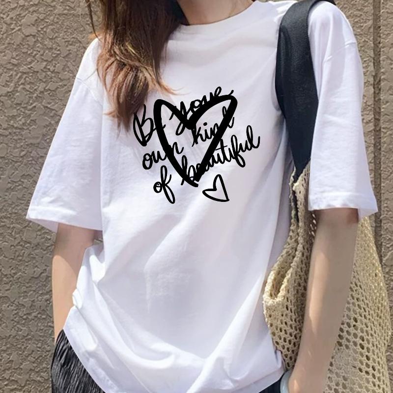 

Solid Color & Soft Women s Basic Short Sleeve T-Shirt, Top Choice for Jeans & Skirt XXL