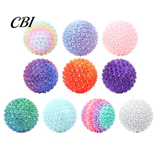 Portable Sensory Toy 3D Printed Rotatable Spiky Ball, Mini Textured Fidget Ball for Lightweight Stress Relief, Decompression Twisting Desk Travel