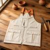 Polyester Vest Shoulder Bag Multi Zippered Pockets Crossbody Vest Bag Utility Vest Backpack  Women