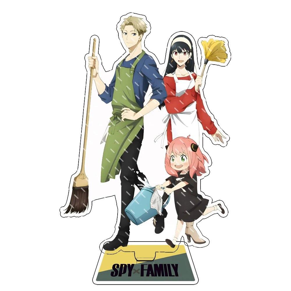 Anime Spy X Family Figure Cosplay Acrylic Stand Twilight Loid Forger Yor Forger Anya Forger Model Plate Collection Props Gifts