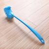 Durable Long-Handled Toilet Brush Set with Soft Bristles and Stand