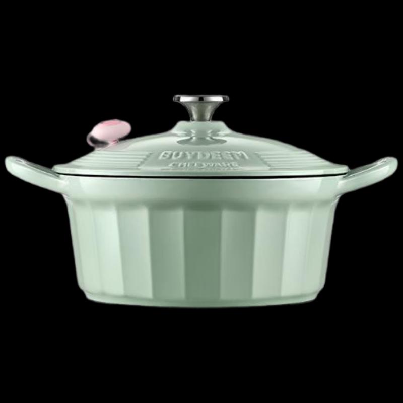 Buydeem Enamel Cast Iron Braising Pot