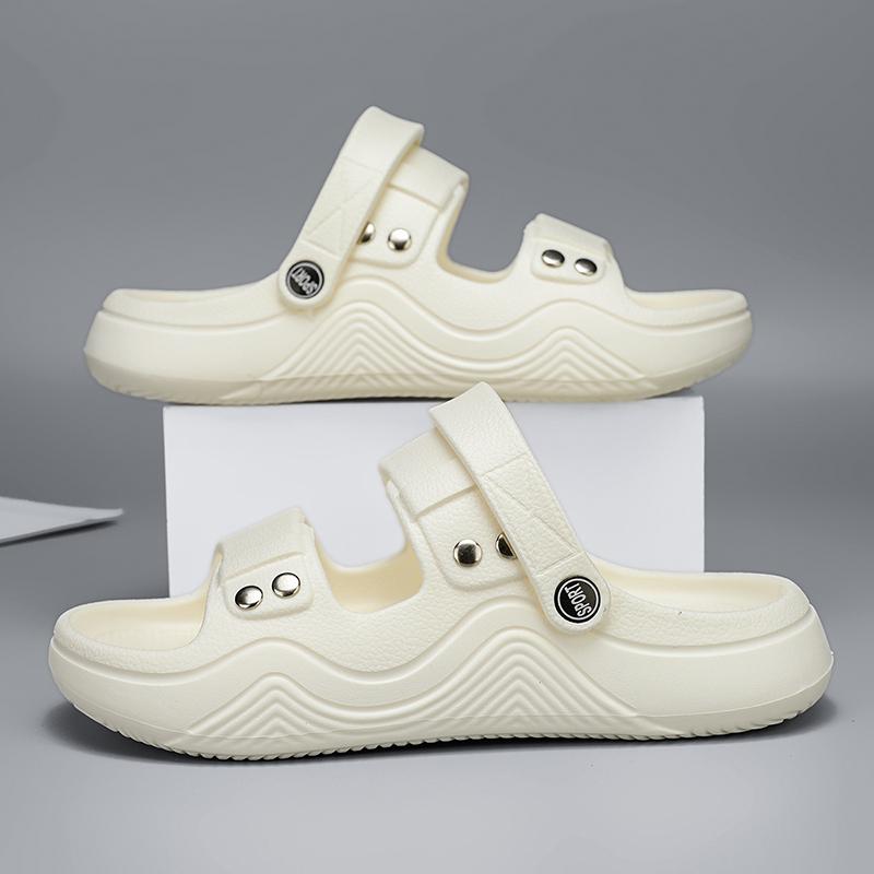Fashion High Quality Couple's Non Slip Casual Slippers Summer Men Sandals Classics  Sandals Mens Outdoor Slides Sandalias De Mujer