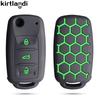 Silicone Case Key Cover Remote For Skoda Fabia Octavia A5 For VW Golf VI Polo Passat B5 3b Touran Caravelle Golf Plus Seat Ibiza