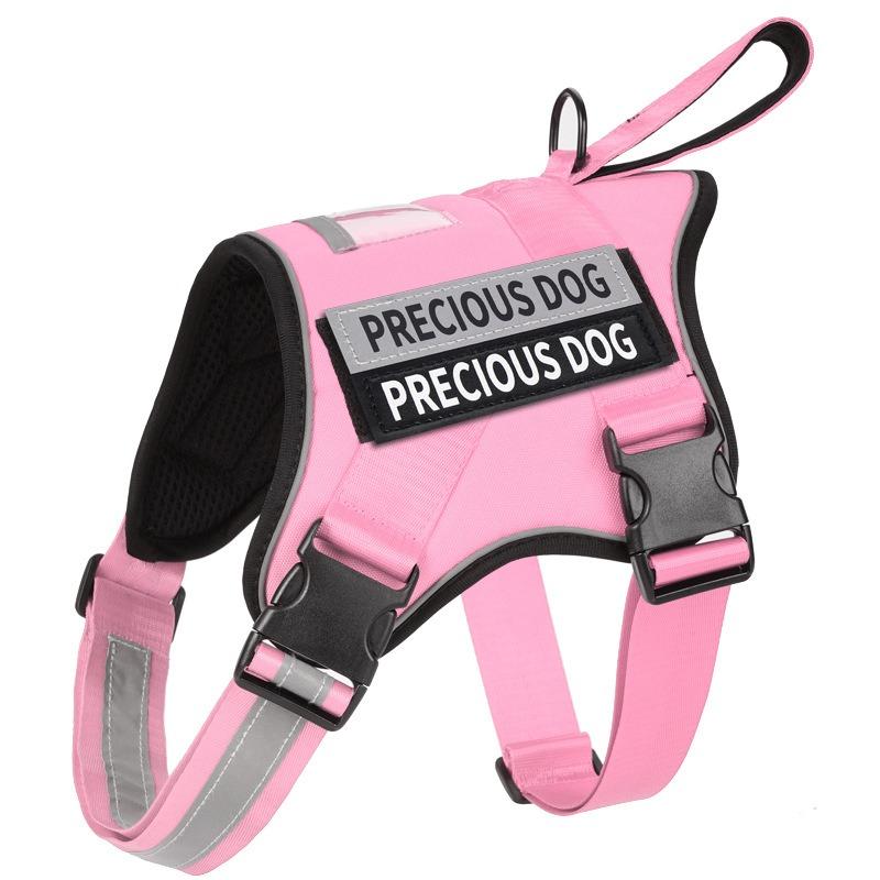 Dog Chest and Back Straps, Explosion-proof Reflective Strips, Dog Leashes, Anti-wandering Large Dog Leashes, Dog Walking Leashes