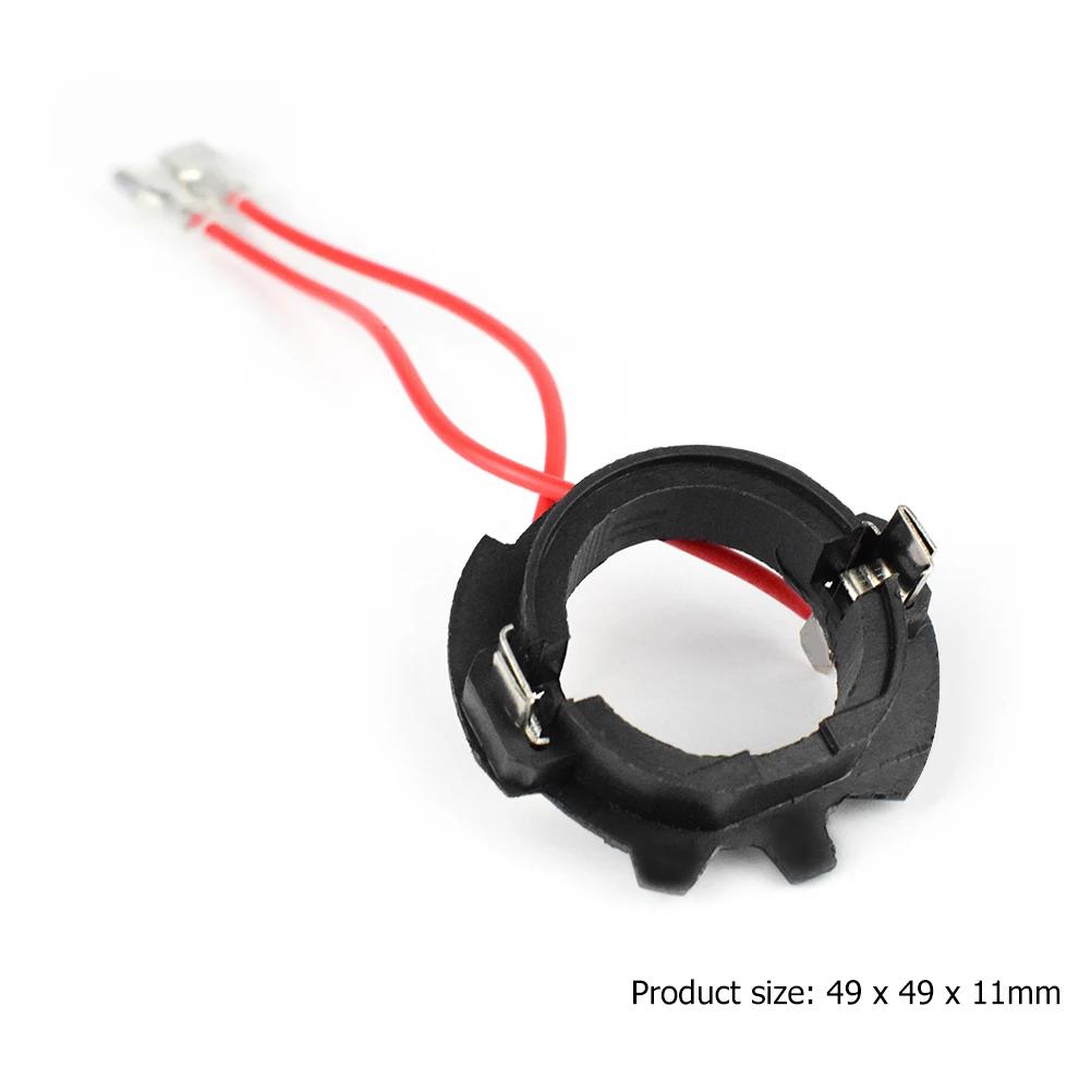 H7 LED Headlight Bulb Base Adapters Holders Retainers for Golf 5 MK5 for JETTA Plastic Lamp Base Headlight Accessories
