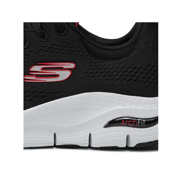 Men's Skechers Arch Fit 232040 Sneakers, Bkrd Black