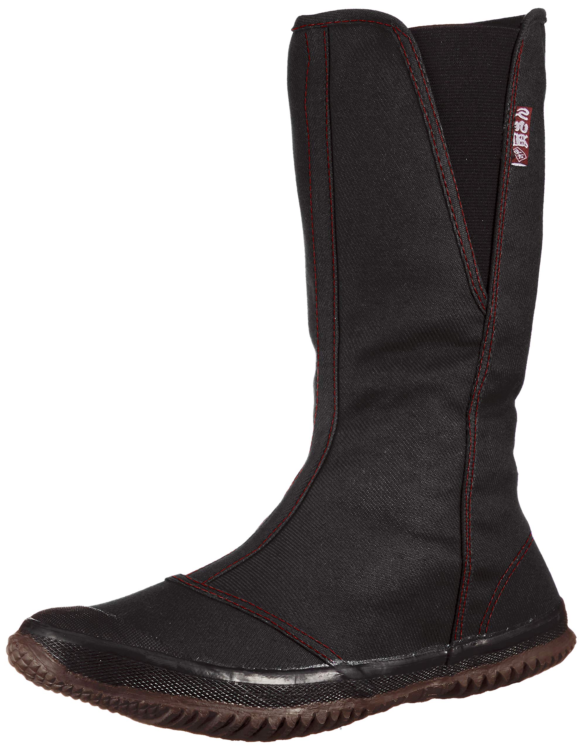 

Fukuyama Rubber Oyakata 29 Легкая работа Размер 26 3E Мужские туфли Тора-сан, Черный/Красный, см, чёрный