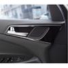 For Hyundai Tucson 2016-2021 Black Titanium Inner Door Handle Lock Frame Trim
