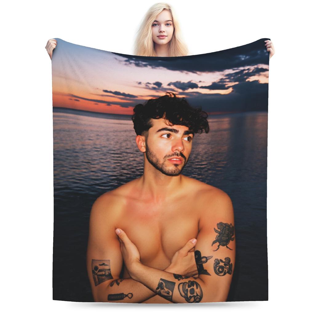 Fede V-Vigevani Soft Warm Blanket Club Misterios Boy Girl Plush Throw Blanket Funny Couch Bed Flannel Bedspread Sofa Bed Cover