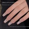 Waterproof Solid Color & Gradient French Nail Stickers - Durable & Stylish for DIY Manicures