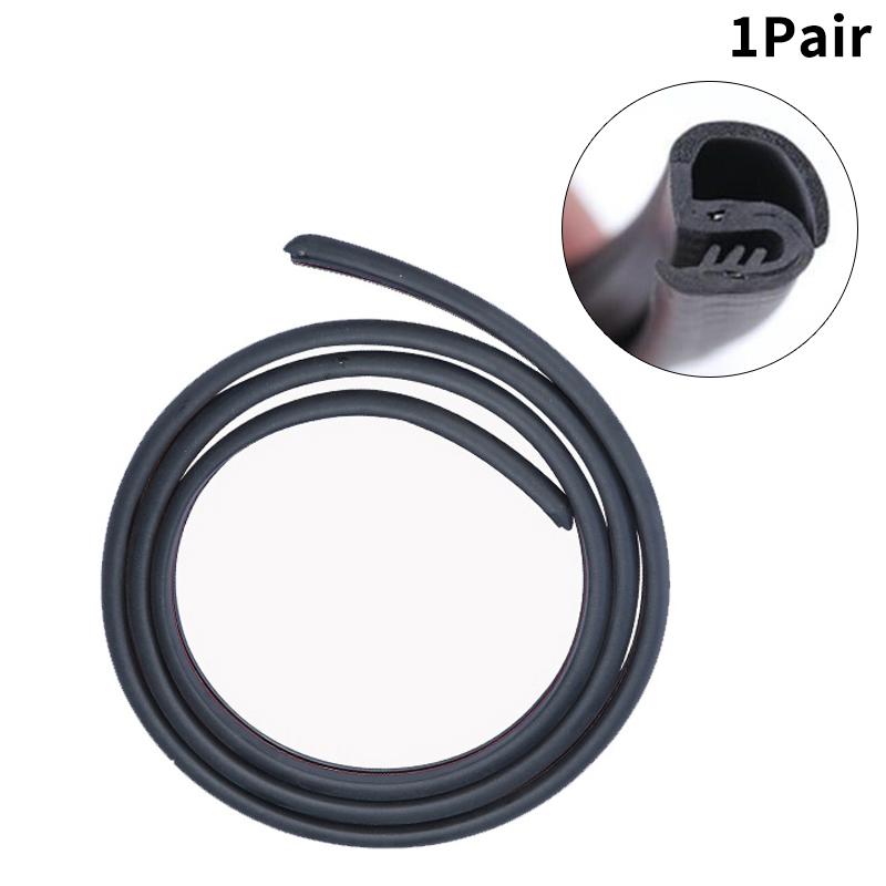 1 Piece Auto Sealant Strips 80Cm Car Door Edge Seal Strip Rubber B-Pillar Weatherstrip Soundproof Dustproof Car Accessories