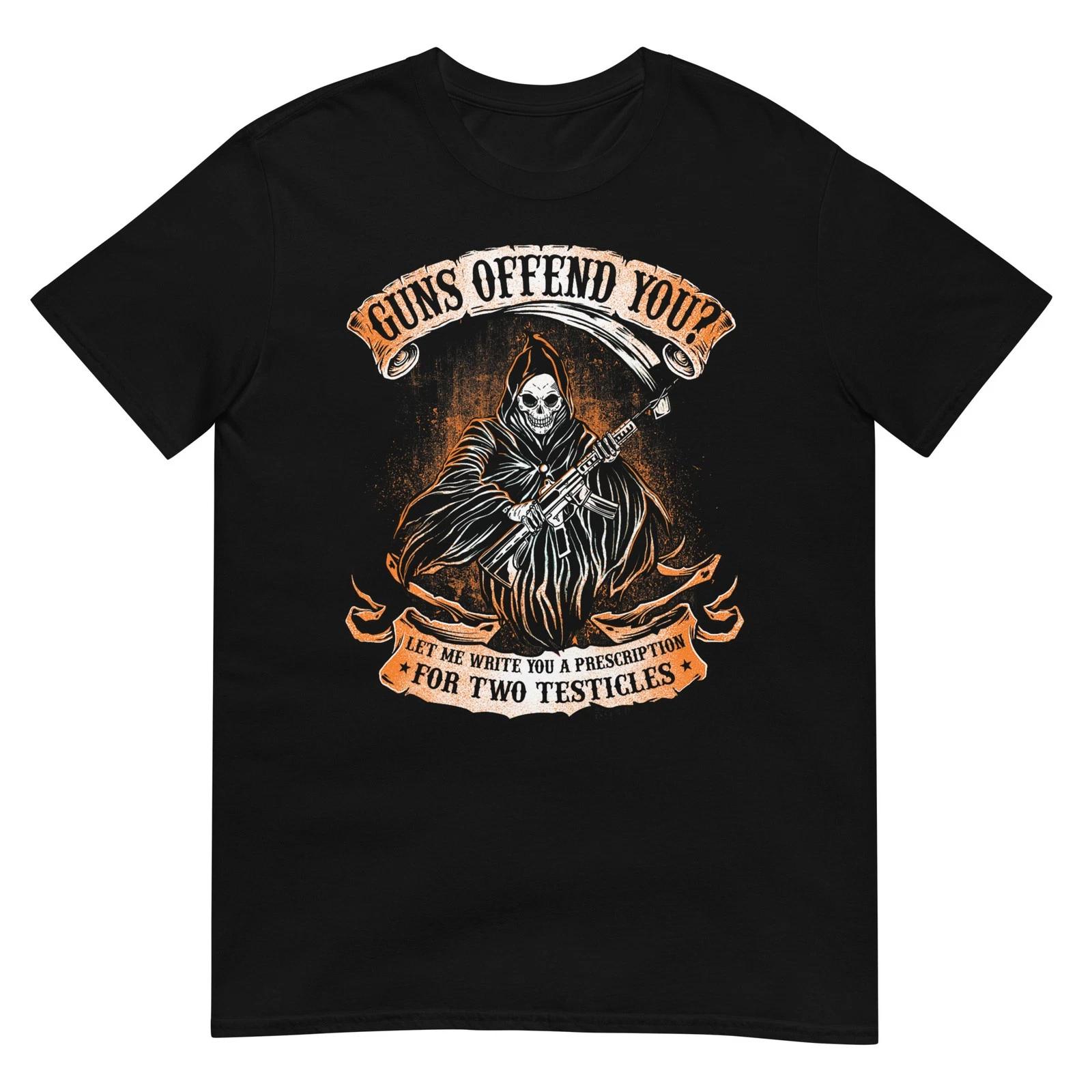 Оружие вас оскорбляет - Жнец 2-я поправка Права на оружие Футболка 4XL