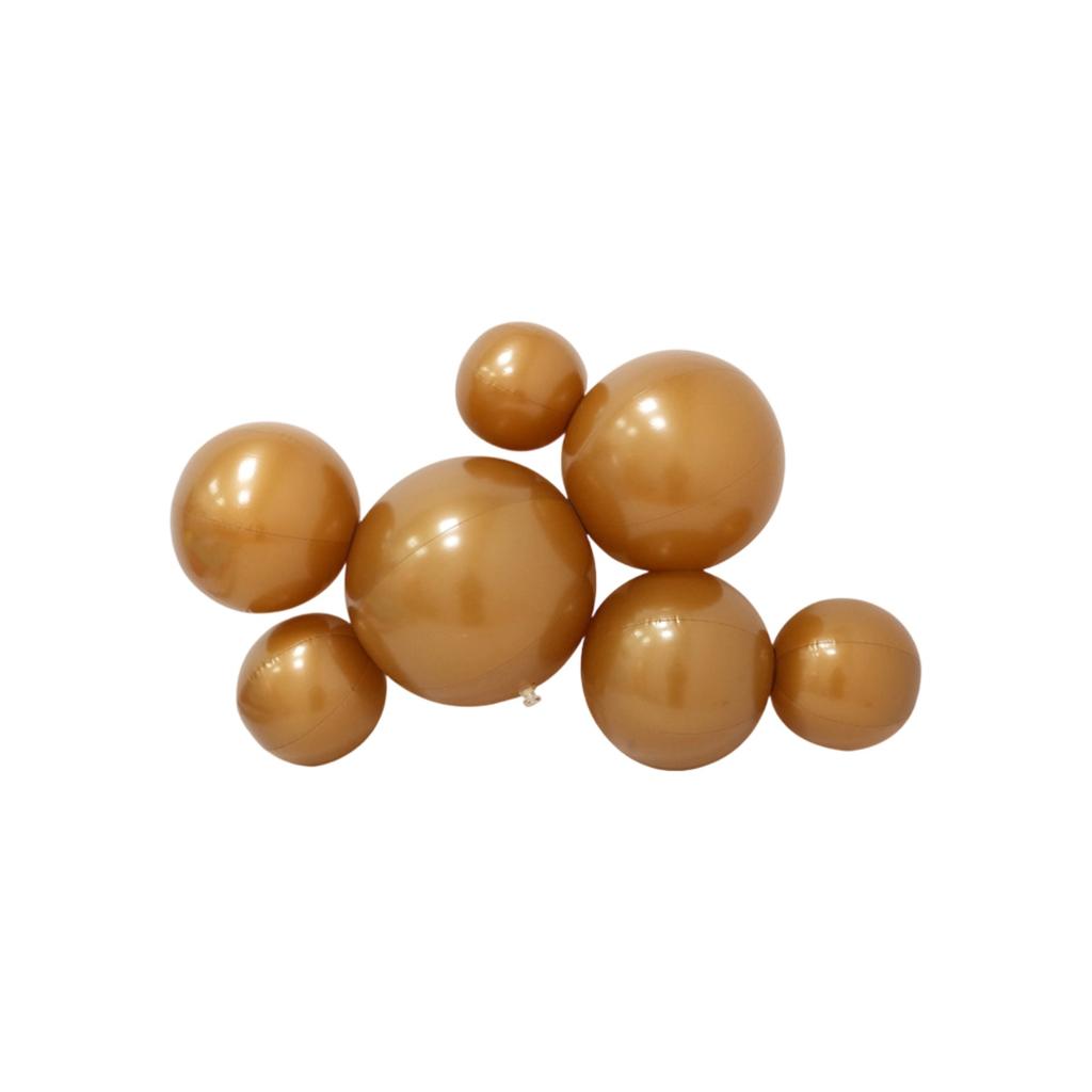 Reusable Inflatable Chain - Thickened Decorative Balls For Wedding, Birthday & Party Decor, Linkable -Filled Garland