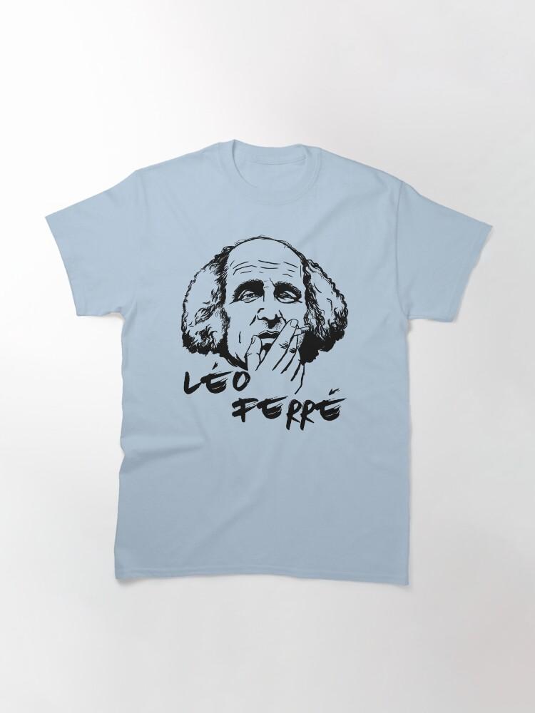Léo Ferré Leo Ferre (sketch style) Classic T-Shirt