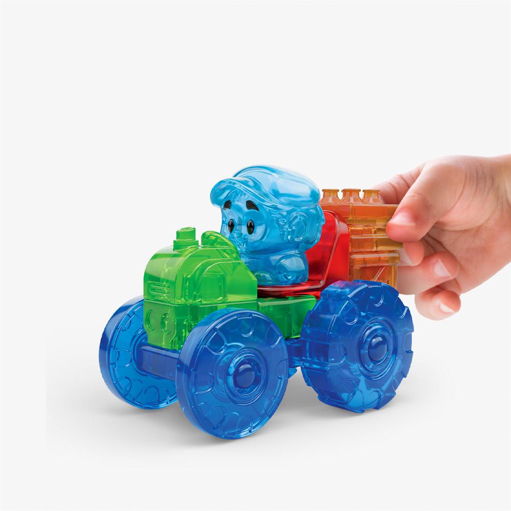 [young toys] Jellyblox Creative Tractor Building Set