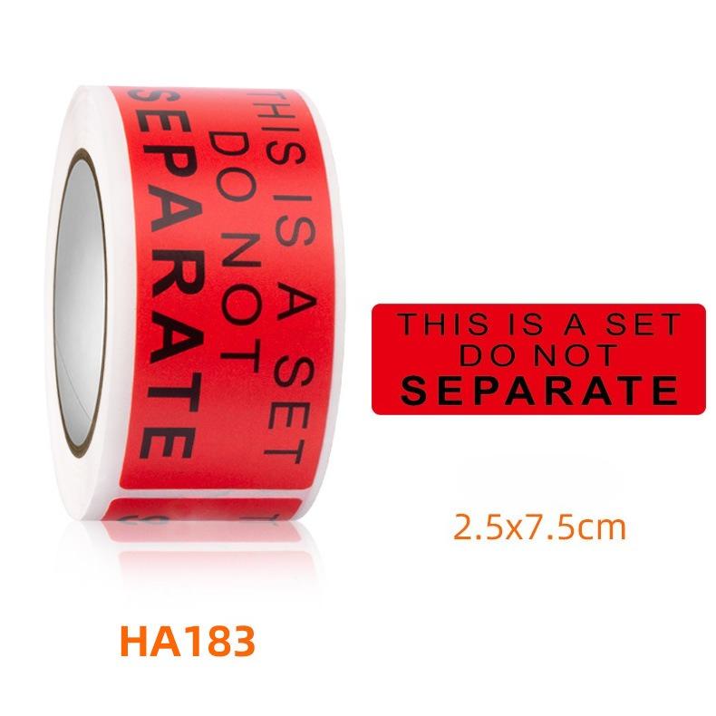 FRAGILE Sticker Handle with Care Do Not Press or Drop Warning Label Self-adhesive Label Roll Sticker