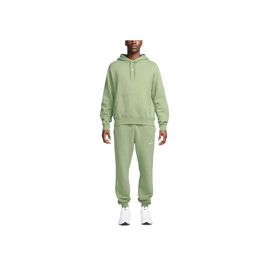 Nike X NOCTA Fleece CS Sweatpant Oil Green/Light Liquid Lime Men Streetwear FN7661-386