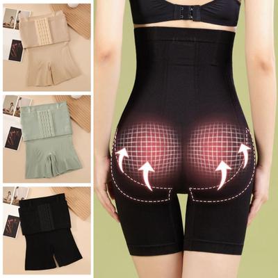 High Waist Postpartum Body Shaper Panties Seamless Underpants Tummy Control Underwear  Women