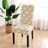 1PC Printing Elastic Dining Chair Cover Stretch Seat Case Slipcovers Chair Covers for Dining Room Wedding Hotel Banquet Office