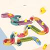 Childrens Bath Water Toy Set With Diy Track And Roller For Toddler Playwater Fun