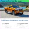 for Nissan Navara Frontier Brute D40 2005~2016 4 PCS  Car Fender Mudguard Mud Flaps Guard Splash Flap Mudguards Car Accessories