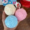 Pelota Antiestrés de Nata Montada Crujiente Juguetes Blanditos Moldeable Sin Rebote Pelota para Apretar Juguetes Sensoriales Asmr Antiestrés Fidget Toys Para Adultos