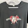 Vintage Y2K Betty Boop Graphic T Shirt Womens XL Black 2000s 2002