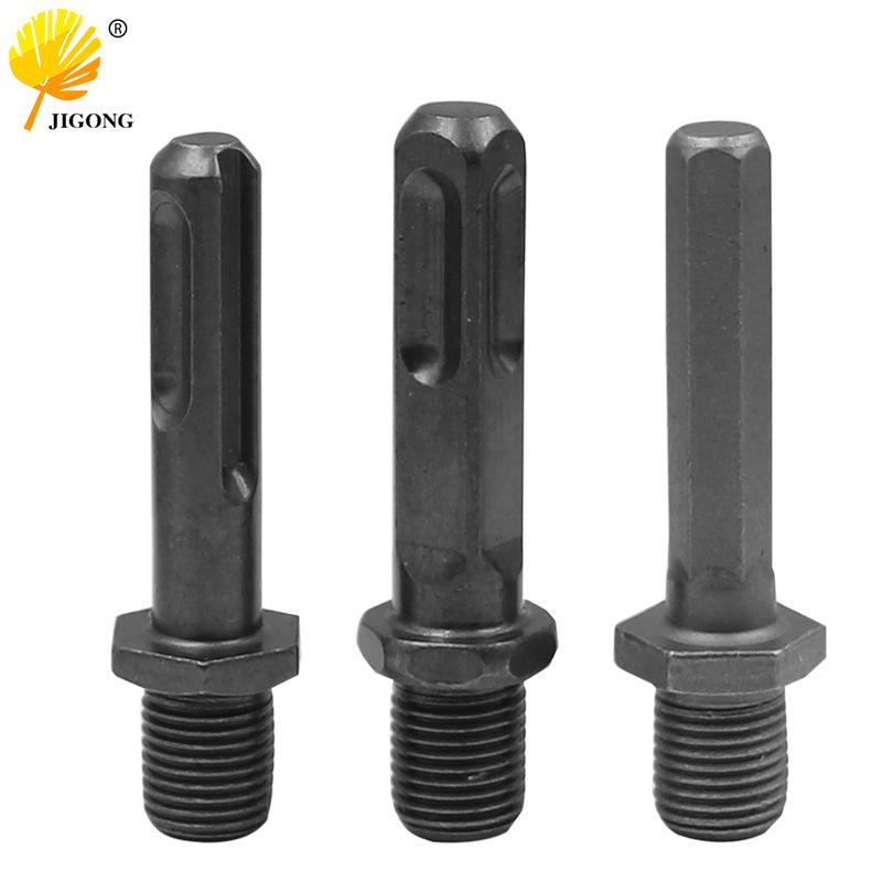 Round to Square Handle Water Drill Connector for Electric Wrench - Impact and Wall Drilling Tool