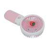 Handheld Fan Cartoon Strawberry Look USB Charging Portable Rechargeable Fan Portable with Lanyard fo