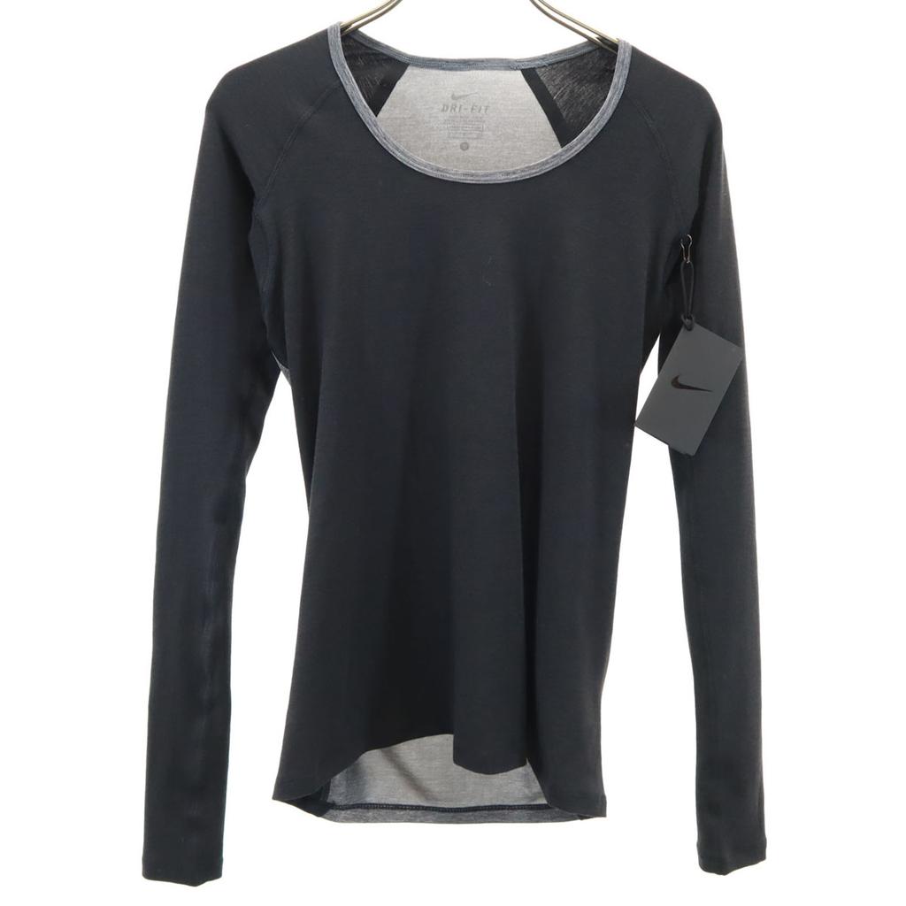 Unused NIKE Long Sleeve Training Wear S Black Women Used