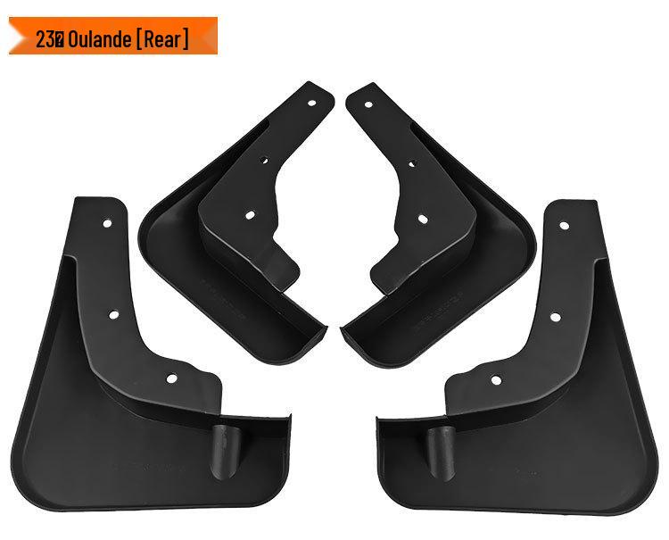 Apărători de noroi Compatibile cu Mitsubishi Outlander - Plăci moi pentru apărători de noroi