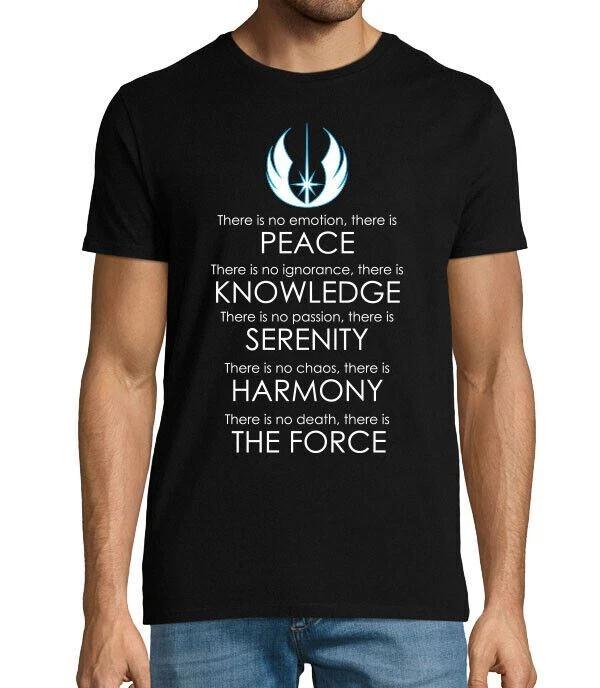 Jedi Code Inspired Unisexs TShirt Quote Fan Gift S