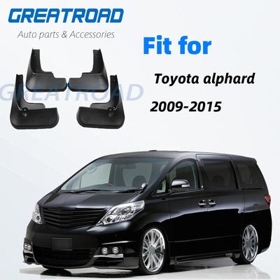 Passend für Toyota Alphard Vellfire 20 AH20 2009–2015. Schmutzfänger, Schmutzfänger, Spritzschutz, Kotflügel vorne und hinten, Zubehör 2010