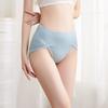 Big Size Female Spring and Autumn Cotton High Waist High Stretch Briefs