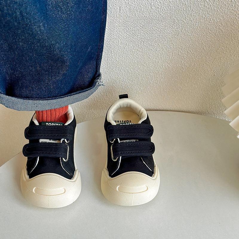 Children's Shoes - Boys' and Girls' Children's Sneakers - Soft Sole, Versatile Baby Canvas Shoes