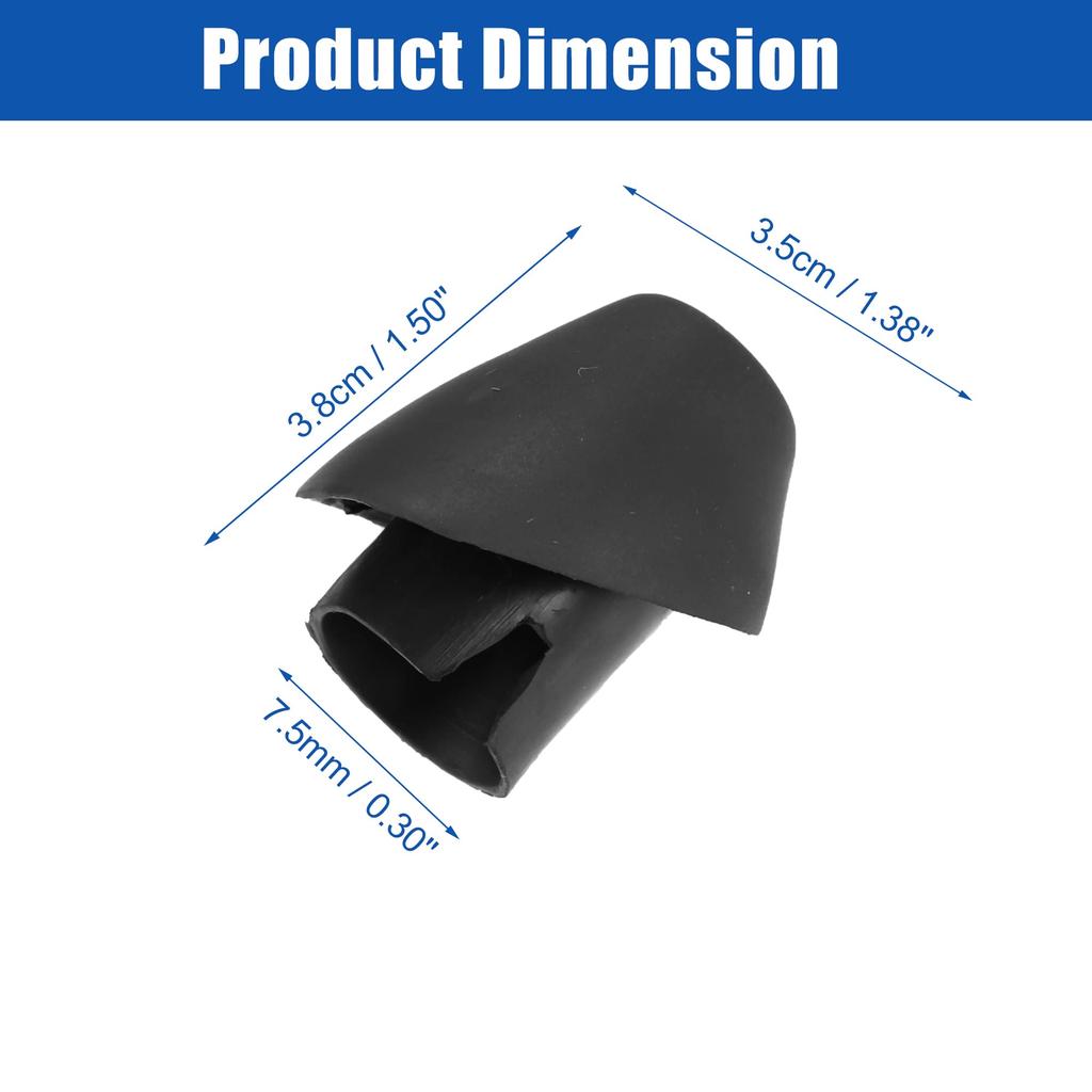 uxcell 86392-35031 Anina Antenna Decoration Car Radio Antenna Decoration Mount for Toy Ota FJ Cruiser 2007-2014 Black