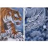 Puzzle Life Black Dragon Fierce Tiger Jigsaw Puzzle, Korean Popular Puzzles