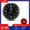 Consola Central de Aire Acondicionado para Coche GLC GLB Reloj de Cuarzo Luminoso Accesorios para Mercedes Benz B/C/E/S C200L GLC GLK Clas
