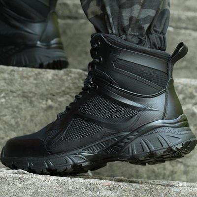 Bottes de Combat Aéroportées pour Homme 2024: Chaussures d'entraînement tactique respirantes et absorbant les chocs pour l'été