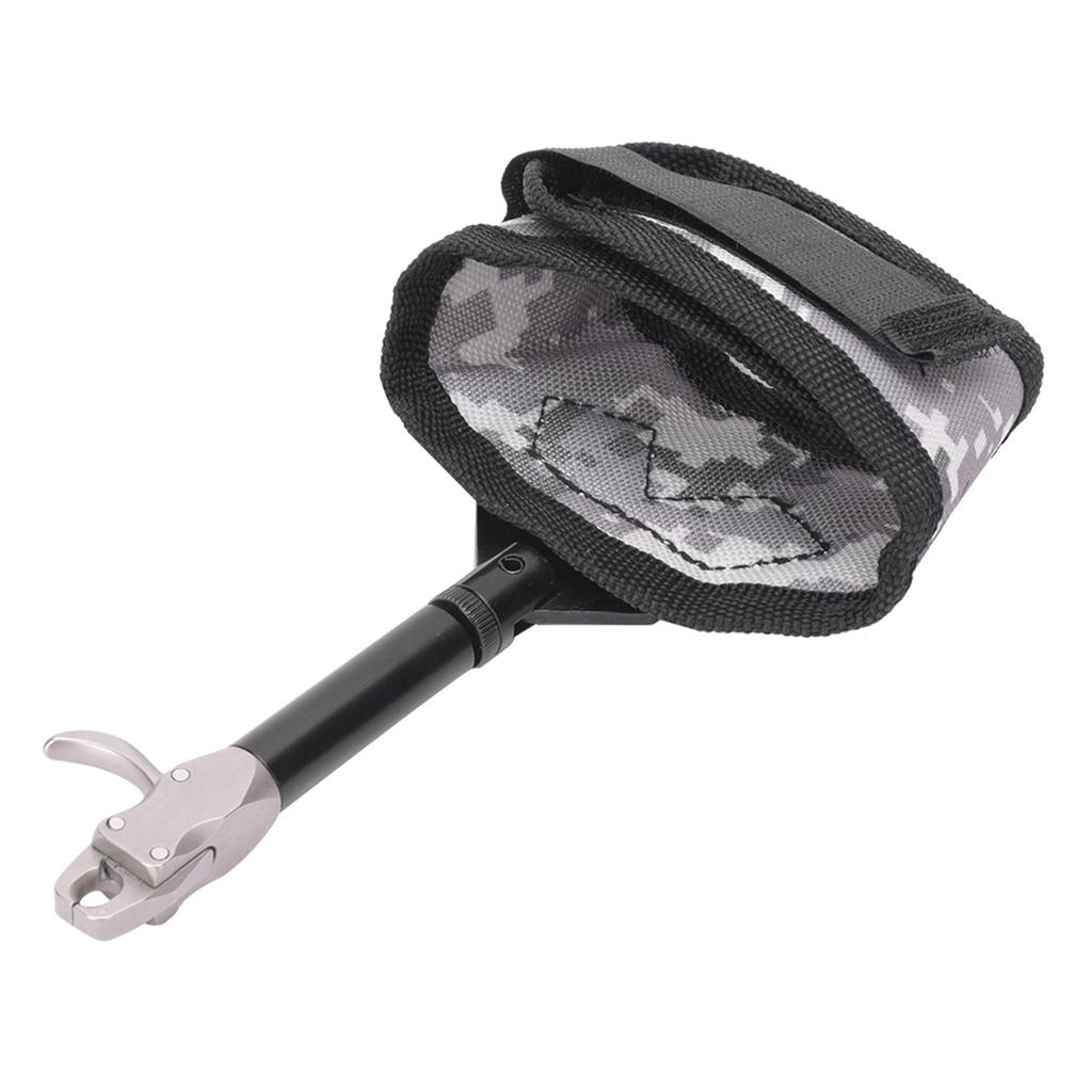 Canvas Handgelenkschlaufe Compoundbogen Auslösehilfe Werkzeug Jagd Pfeil Bogenschießen Zubehörcanvas
