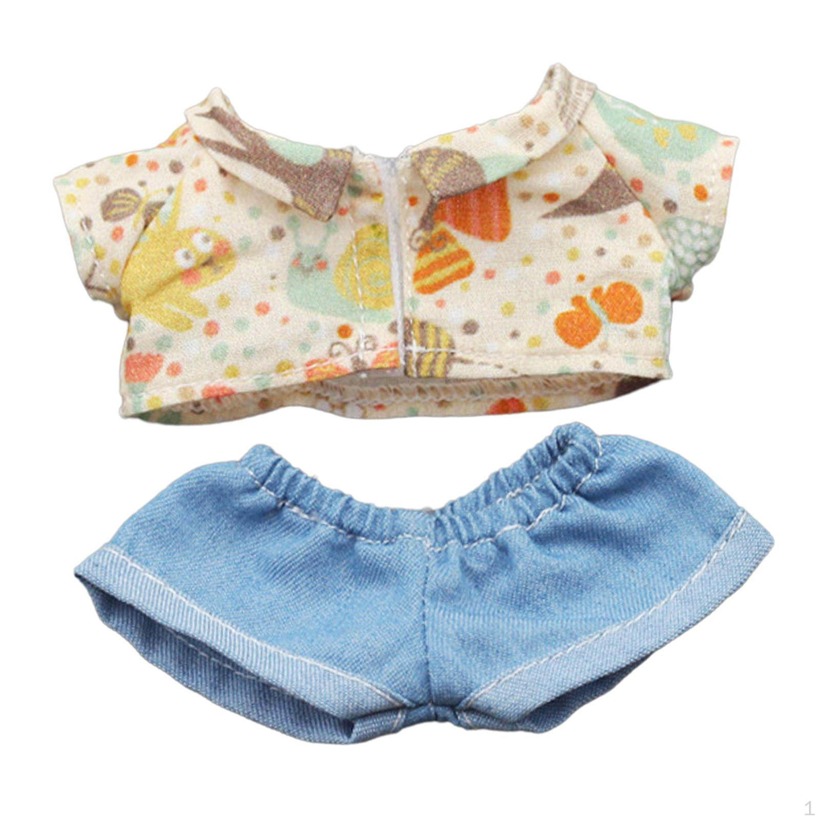 

Doll Clothes for Small Collector Dolls color and blue