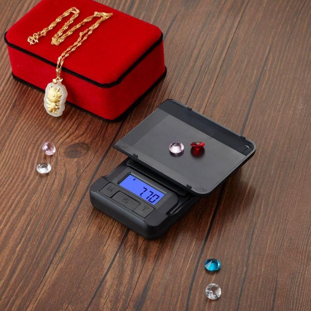 High Precision Precision Scale Ultra-clear Display Electronic Scale Jewelry Gram Scale  Jewelry